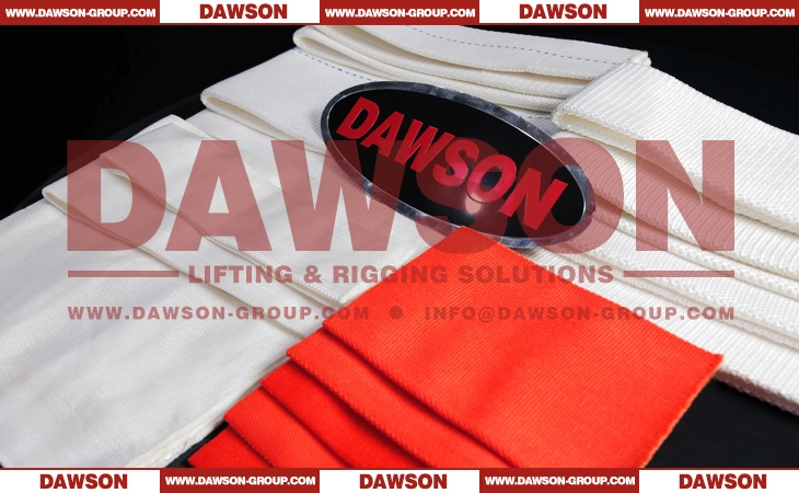60mm TYSONNEEMA HMPE UHMWPE Synthetic Fiber Round Sling Sleeve- Dawson Group Ltd.